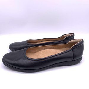 Naturalizer Womens Black Flats Sz 8.5